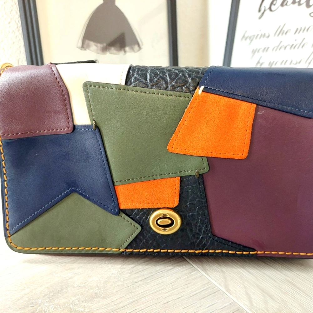 COACH VINTAGE PATCH PURSE